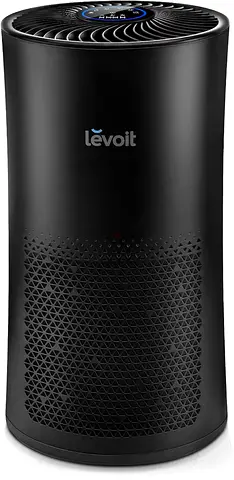 LEVOIT Air Purifiers for Home Large Room With Air Quality Monitor, Quiet for Bedroom, 3-in-1 Filter