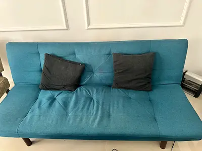 Cozy and Stylish Blue Sofa for Sale