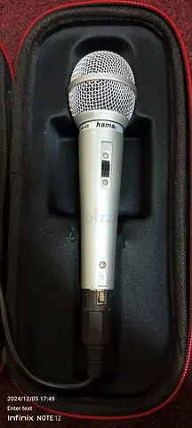 Professional Hama Microphone with Carry Case