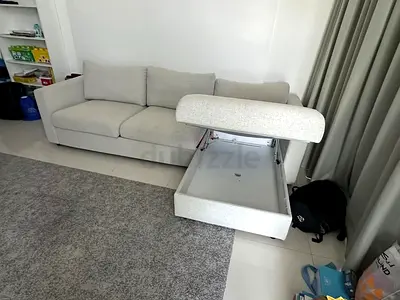 Ikea vimle gunnared beige sofa bed