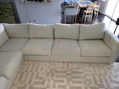 Ikea vimle gunnared beige corner sofa