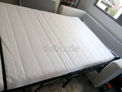 Comfortable foldable Ikea vimle 2-seat sofa bed