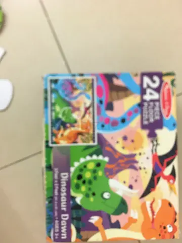 Melissa  Doug-24 Piece Floor Puzzle-Dinasour Dawn