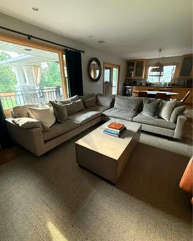 West elm Corner sofa