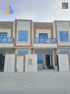 Own a 5-bedroom townhouse | Stone facade and high-end finishes | Ajman - Al Yasmin