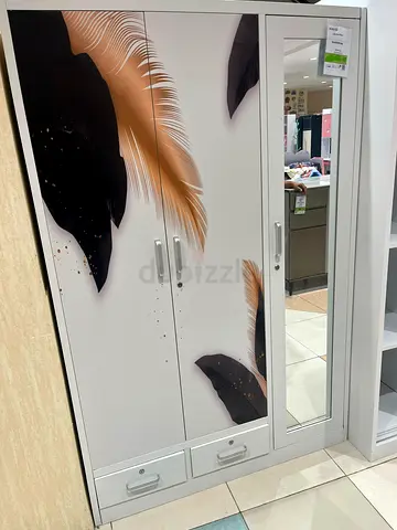 Metal 3 door cupboard