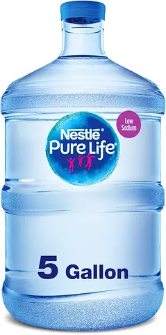 5 Gallon Nestle Pure Life Empty Water Bottle