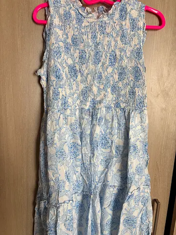 Charming Blue Floral Dress for Sale