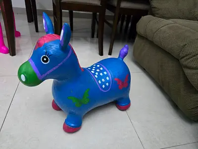 Colorful Inflatable Hop Toy for Kids