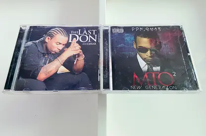 2 Don Omar Music CDs