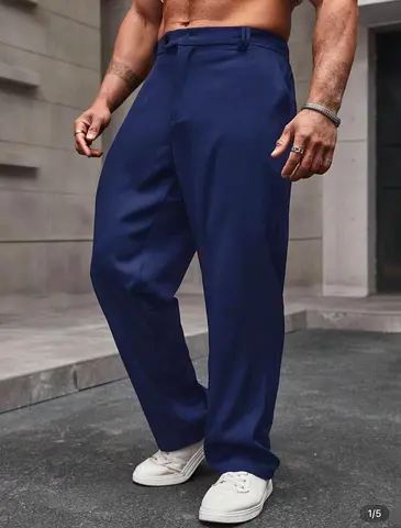 Stylish Navy Blue Trousers for Men