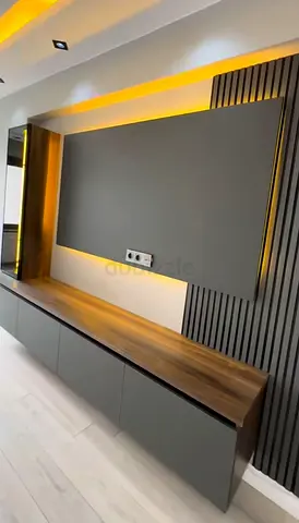 Sleek Modern Entertainment Center for Sale