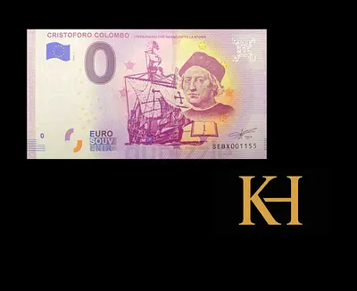 Zero Euro Celebrating Christopher Columbus