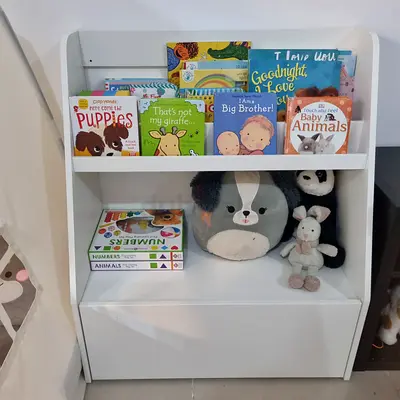 Charming Childrens Book  Toy Storage Unit
