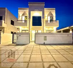 For sale: Villa in Ajman Al Amera, 5 master bedrooms, a living room, and a maid's room. Freehold