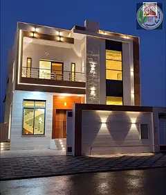 Price including registration and ownership fees: Upscale villa in Al-Hilw 2 with a modern design