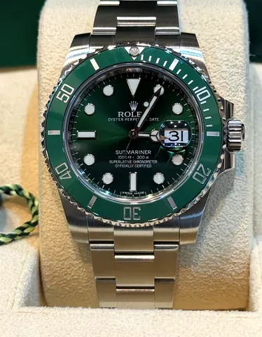 SC Rolex Hulk Submariner Green 1-1