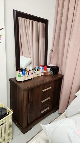Dressing  with mirror side table tv unit