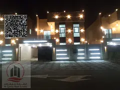 For sale villa in Ajman Al Helio 5 master rooms, a council, a hall and a maid's room, free owner