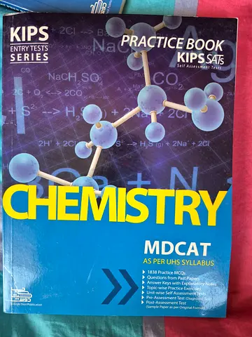 MDCAT KIPS BOOK PACK(physics, chemistry, english) for sale