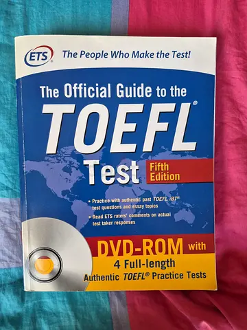 TOEFL test fifth edition guide book for sale