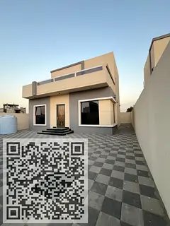 Villa for sale in Ajman, Al Helo area, freehold ownership, no fees.