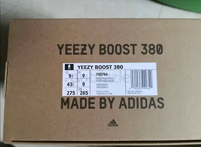Adidas Yeezy Boost 380 Mist. US 9.5 AED 1,300. Brand new in Khalifa City A