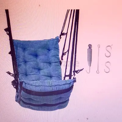 Cozy Hanging Swing Chair with Cushions