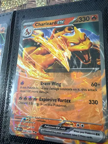Rare Charizard EX Pokémon Card