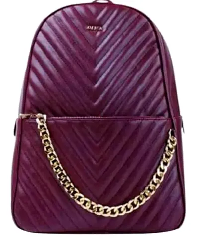 Stylish  pink Crossbody Bag with Logo