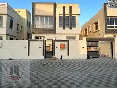 For sale, a villa in Ajman Al Helio, 5 master rooms, a Majles room, a hall, and a maid’s room, fre