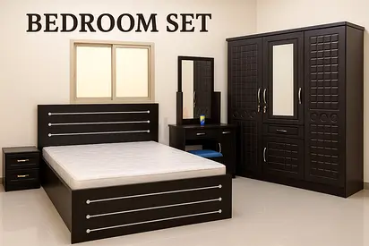 Stylish Black Bedroom Set for Sale