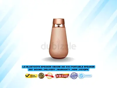LG Bluetooth Speaker XBOOM 360 XO3 Portable Speaker 360° Sound | Delivery | Warranty | New | XO3QPK