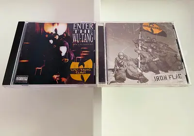 2 Wu-Tang Clan Music CD’s