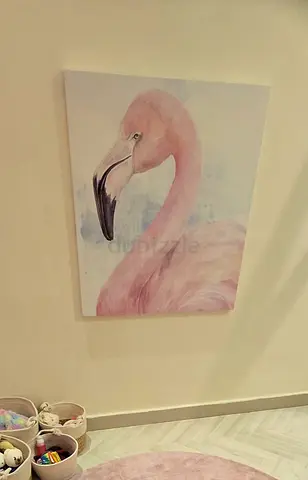 Charming Pink Flamingo Wall Art for Sale