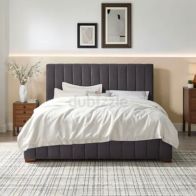 Premium high Quality 180*200 king size gray colour Bed