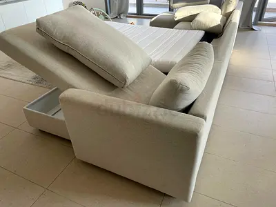 Great Condition ikea Vimle U Shape Sofa Bed with Storage