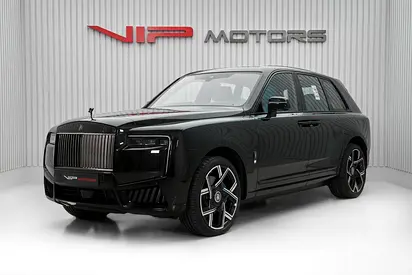 ROLLS ROYCE CULLINAN BLACK BADGE, 2025, GCC, DEALER WARRANTY AND SERVICE CONTRACT, ZERO KM