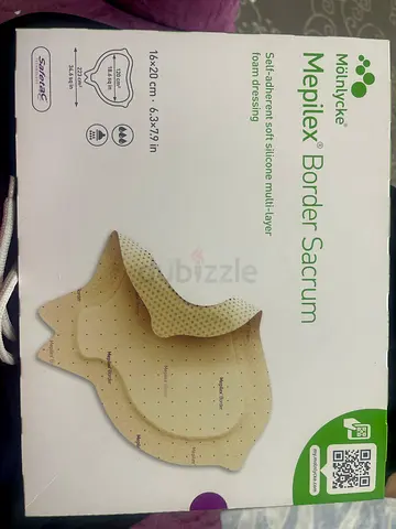 Mepilex Border Sacrum - High-Quality Foam Dressing