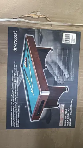 Billiard Table - Great Addition to Your Game Room!