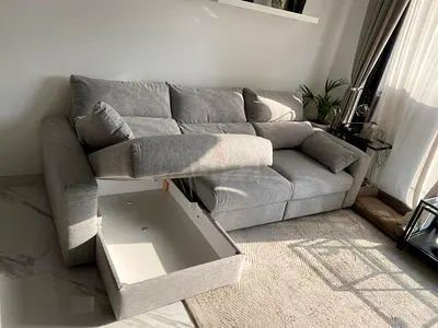 Ikea eskilstuna lshape sofa bed
