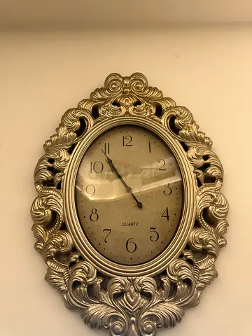 Vintage Ornate Wall Clock for Sale