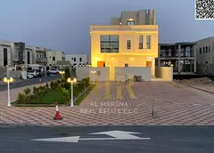 Luxury super deluxe villa for sale in Al Bahia area, Ajman, price including registration and ownersh