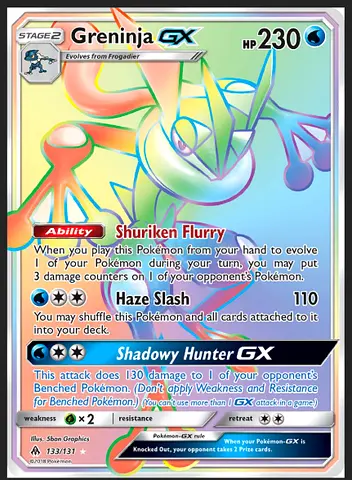 Greninja GX rainbow