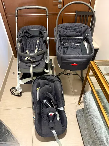 Inglesina trilogy plus Stroller, Bassinet,  Car seat