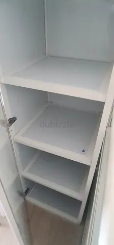Numbers of shelves from glasses + countries from white almonuim can be used as decoration for shop