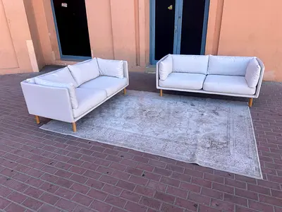 Looks great Condition CrateBarrel Sofa Beige