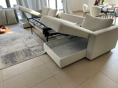 Selling Looks great Condition Ikea Vimle U Shape Sofa Bed with Storage