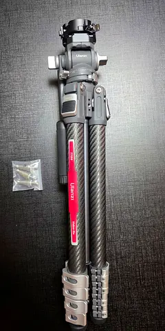 Ulanzi Tripod TT09 VideoGo Carbon Fiber + Neewer GM34 Camera Quick Release Plate Kit