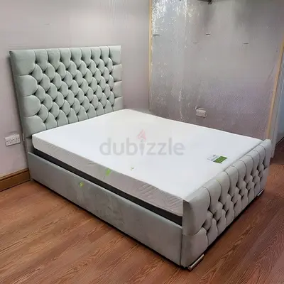 Brand New Luxury Stylish Queen Size 160x200 Bed Frame For Sale